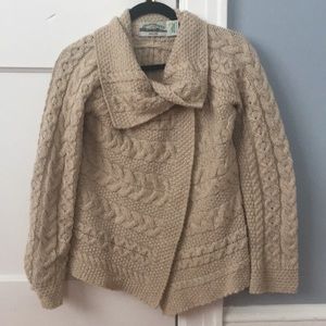 Aran Crafts Irish Wool Sweater - Small
